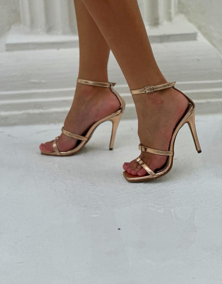 Sandália Bridge Metalizada